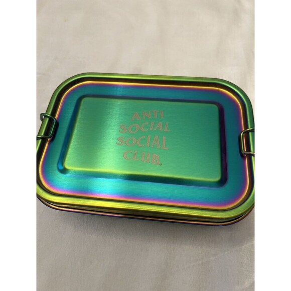Anti Social Social Club 'It’s Been A While' Metal Container Storage Box - Picture 1 of 6